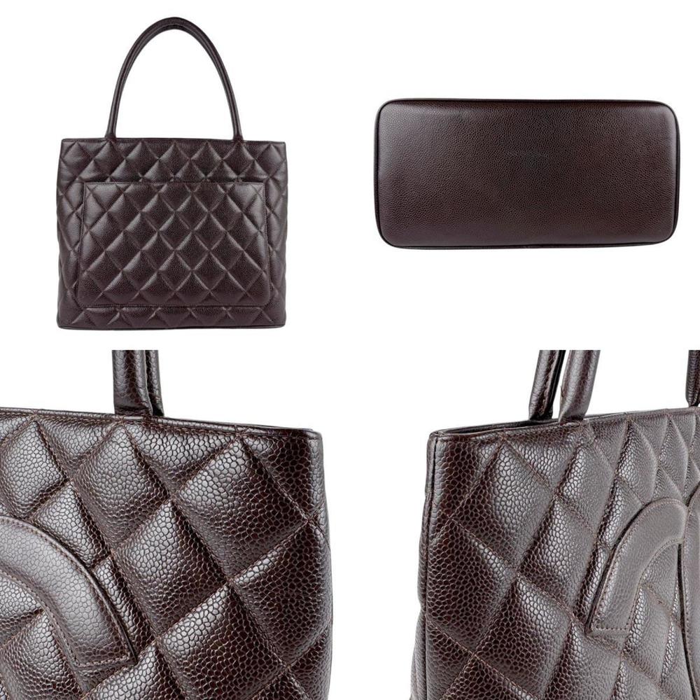 CHANEL Brown Caviar Leather Reissue Shoulder Bag - Picture 3 of 5